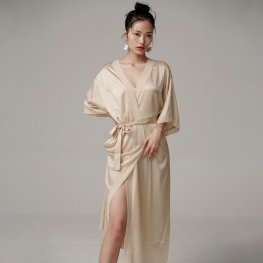 Silk Chemise Women Wear Night Pajamas Ladies 100% Silk Soft