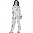 Wholesale Fashion Soft Satin 100% Polyester Long Women Pijamas S